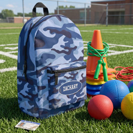 Camuflagem Azul para Meninos
