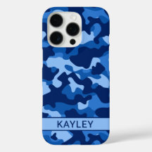 Camuflagem Azul Personalizada