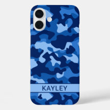 Camuflagem Azul Personalizada