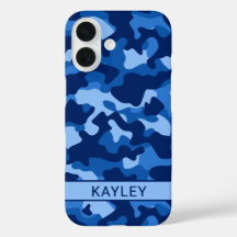 Camuflagem Azul Personalizada