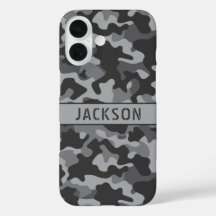 Camuflagem Cinza Personalizada