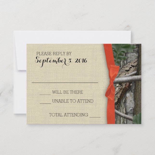 Camuflagem de árvores e resposta do Arco laranja (Frente)