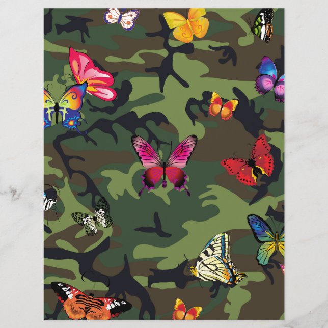 camuflagem de borboleta (Frente)