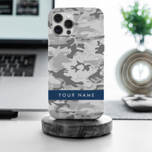Camuflagem de Cinzas de neve de inverno Seu nome p