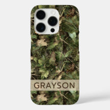 Camuflagem de Pinheiro e Folhas Personalizada