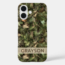 Camuflagem de Pinheiro e Folhas Personalizada