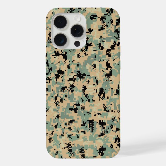 Camuflagem Digital – padrão de camuflagem Tan-Gree (Verso)
