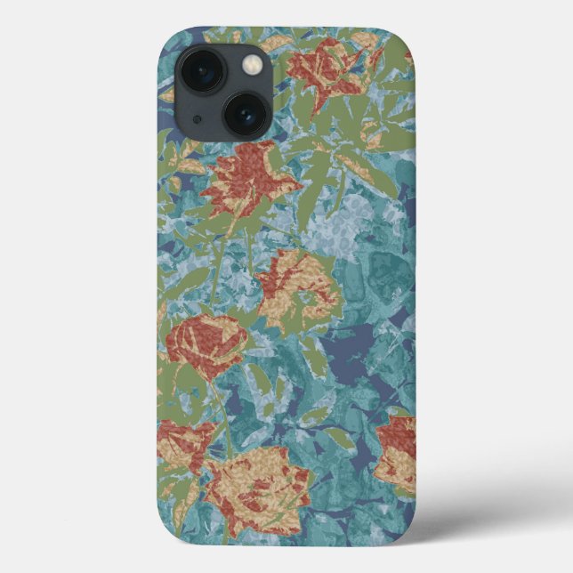 Camuflagem e flores (Verso)