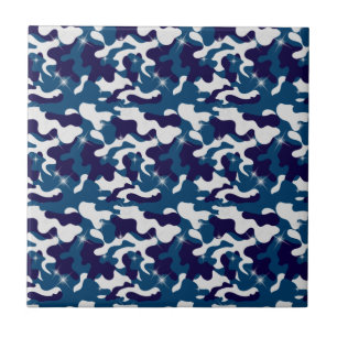 Camuflagem Estrelas Branco Azul Camo Exército Sold