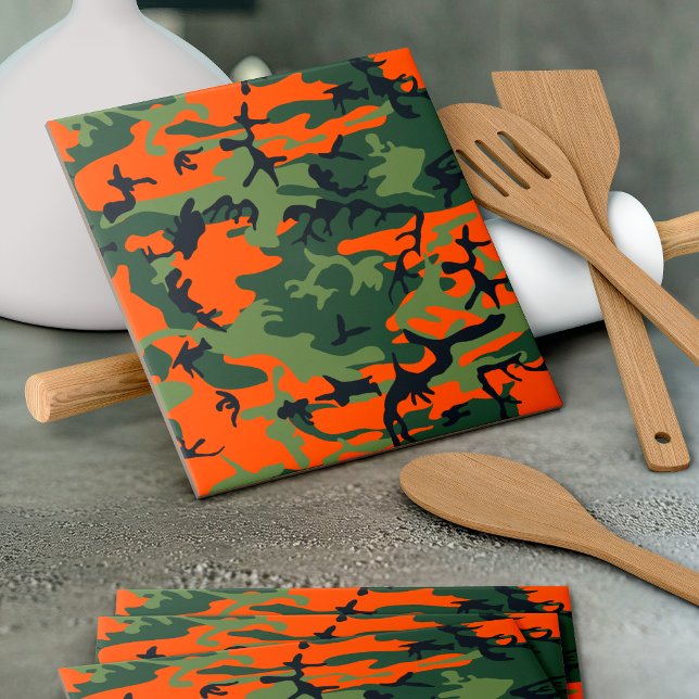 Camuflagem Laranja e Verde, Militar, Exército (Criador carregado)