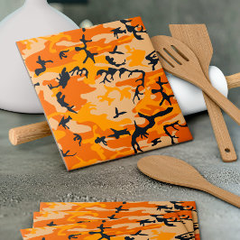 Camuflagem Laranja, Militar, Exército