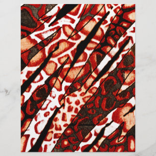 Camuflagem Leopardo Vermelho