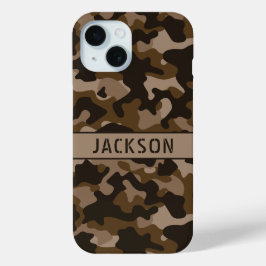 Camuflagem Marrom Personalizada
