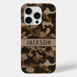 Camuflagem Marrom Personalizada