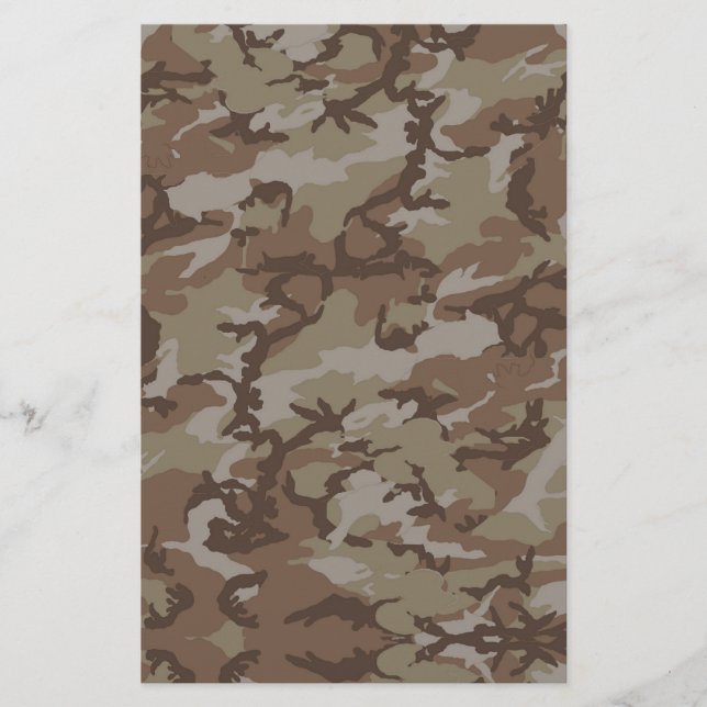 Camuflagem Militar do Deserto da Madeira (Frente)