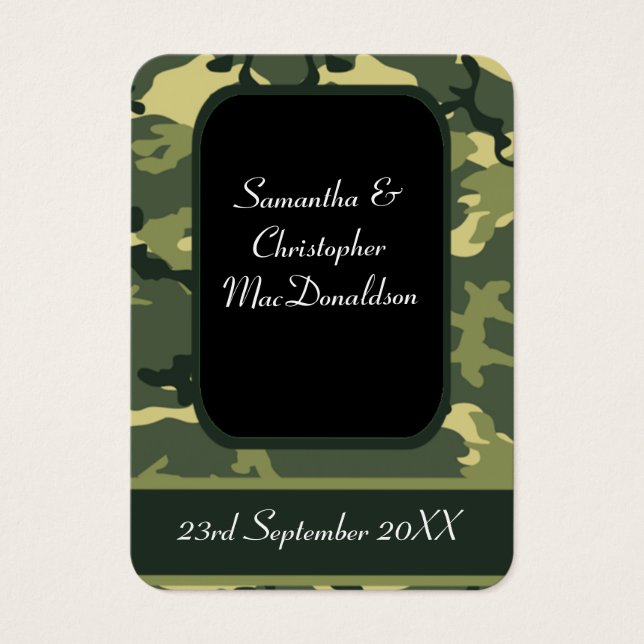 Camuflagem militar verde favorece o obrigado que v (Frente)