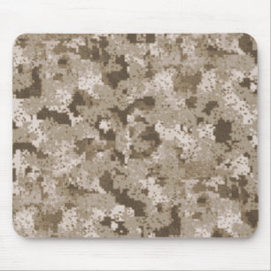 Camuflagem Mousepad de Digitas do deserto
