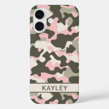 Camuflagem Rosa e Verde Personalizada