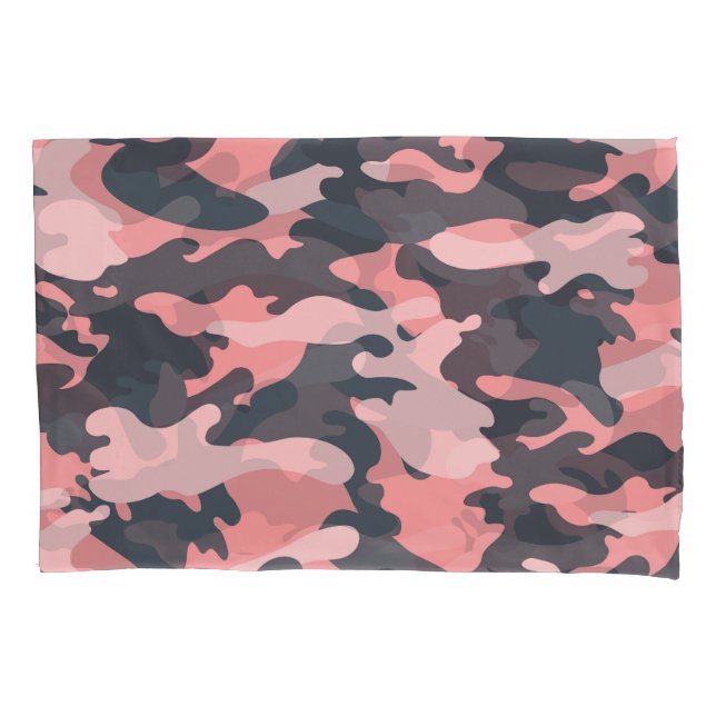 Camuflagem rosa: Padrão clássico de vinheta (Frente)