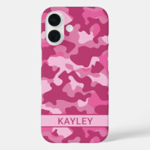 Camuflagem Rosa Personalizada