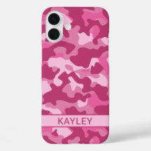 Camuflagem Rosa Personalizada