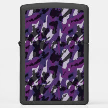 Camuflagem Roxa Abstrata