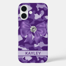 Camuflagem Roxa Espelhada Personalizada