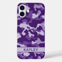 Camuflagem Roxa Personalizada