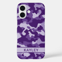 Camuflagem Roxa Personalizada