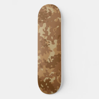 Camuflagem Skateboard Marrom Bege Deserto