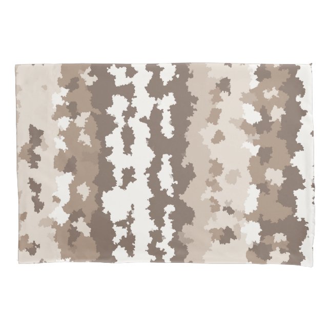 Camuflagem Terra Neutra Design Abstrato Irregular (Frente)