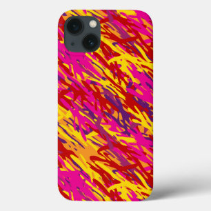 Camuflagem vermelha e amarela