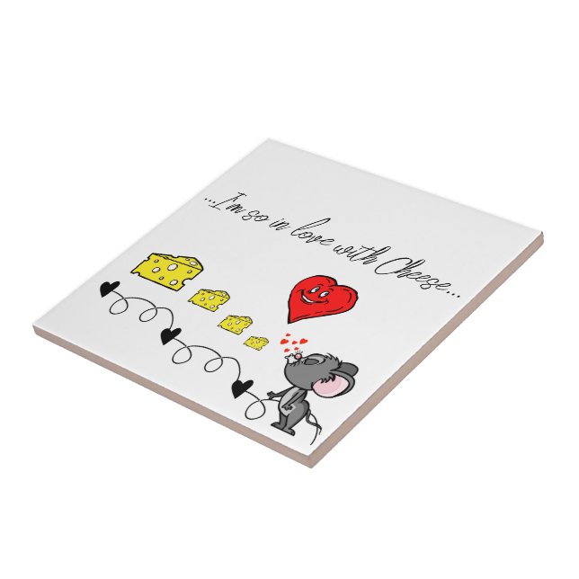 Camundongos Azulejos Cerâmicos Pizza Pizzaria Amor (Lateral)