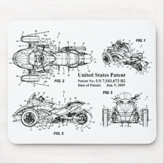 Can Am Spyder, U Patent Application Mousepad