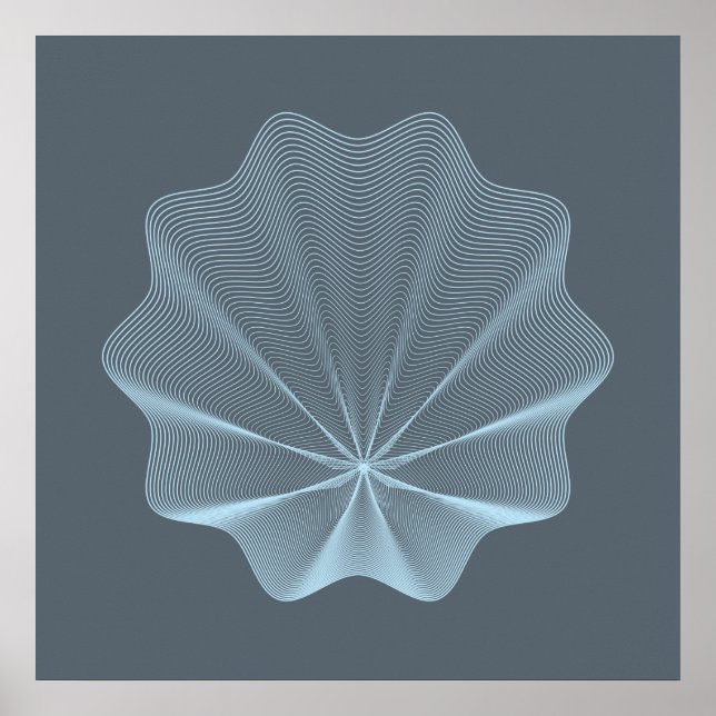 Cana azul I Poster (Frente)