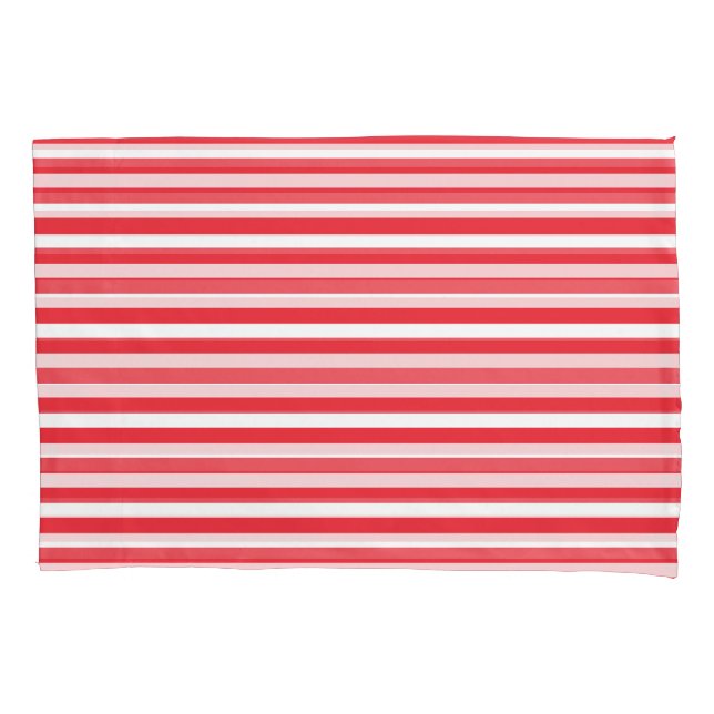 Cana de Açúcar Vermelha e Branca Listrada Horizont (Frente)