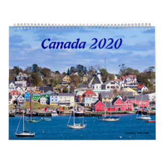 Canadá 2020 - Calendário Grande