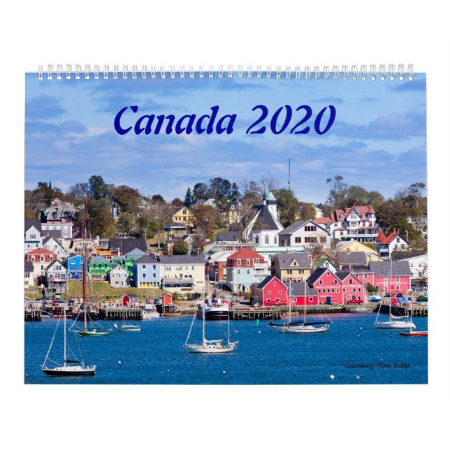 Canadá 2020 - Calendário Grande (Capa)