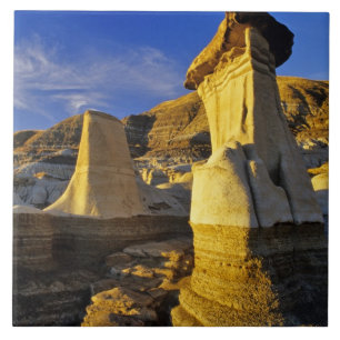 Canadá, Alberta, Drumheller. Hoodoos.