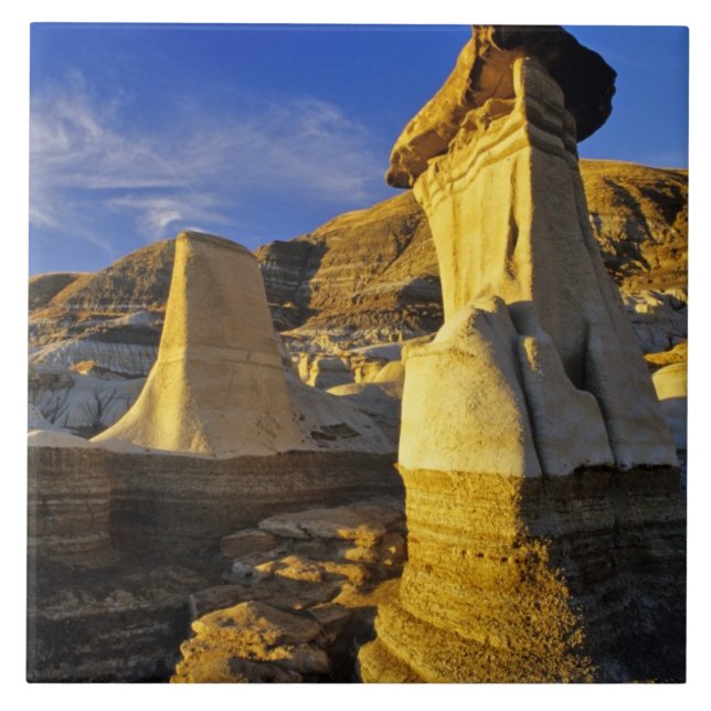 Canadá, Alberta, Drumheller. Hoodoos. (Frente)