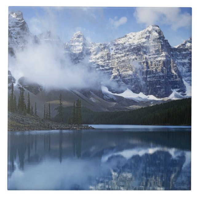 Canadá, Alberta, Parque Nacional Banff, Lago (Frente)