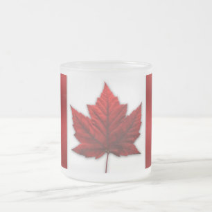 Canadá Bandeira Souvenir Café Xícara Canadá Caneca