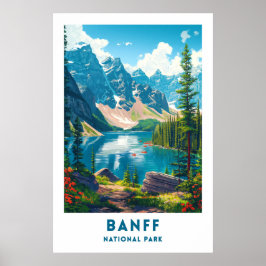 Canada Banff National Park Poster