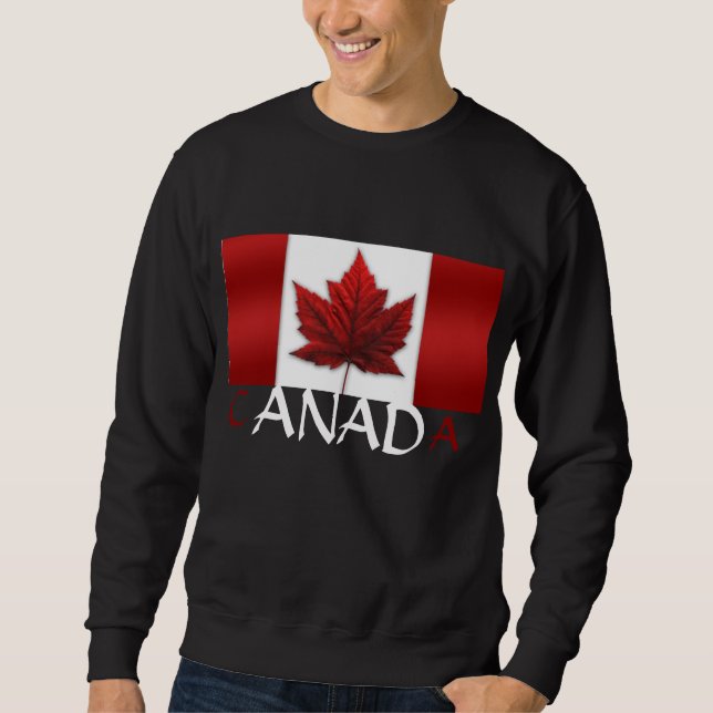 Canadá Camisas Canadá Bandeira Souvenirs (Frente)
