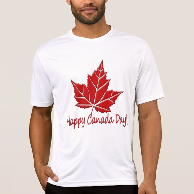 Canadá Camisas Feliz Dia do Canadá (Frente)