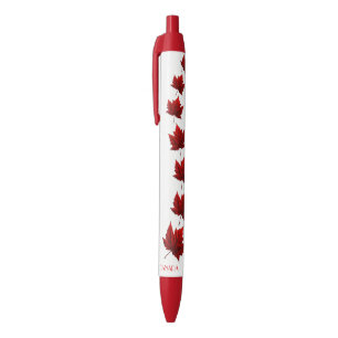 Canadá Canetas Lembrança Canadá Caneta Folha de Bo