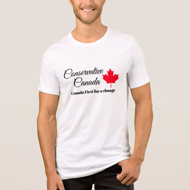 Canadá Conservador. Canadá primeiro para uma mudan (Frente)