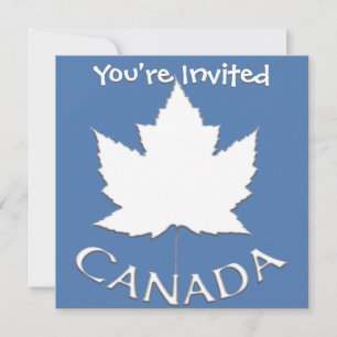 Canadá Convites Cartões RSVP Personalizados do C