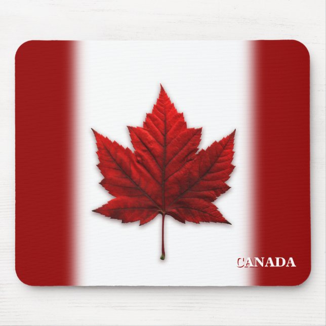 Canadá Flag Mousepad Canada Maple Leaf Mousepad (Frente)