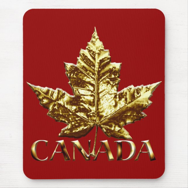 Canadá Flag Mousepad Canada Maple Leaf Mousepad (Frente)